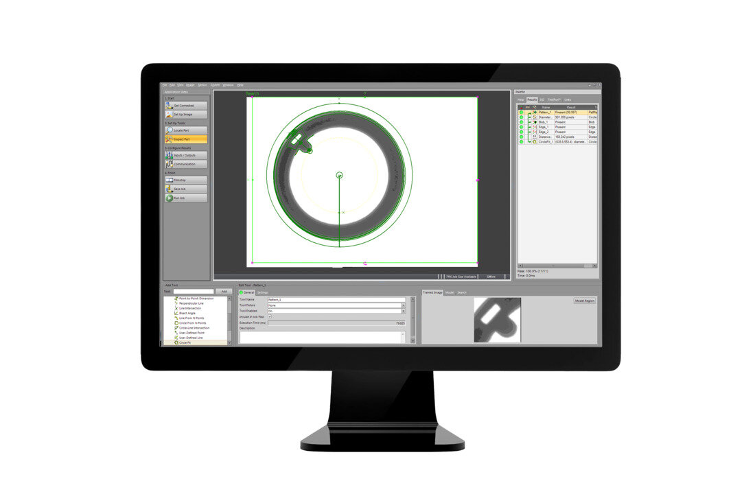 Cognex In-Sight EasyBuilder 點選式設定軟體