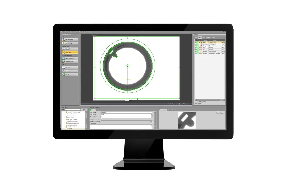 Cognex In-Sight EasyBuilder 點選式設定軟體