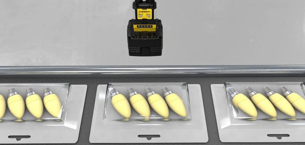 Cognex In-Sight 2800 視覺感測器產線檢測