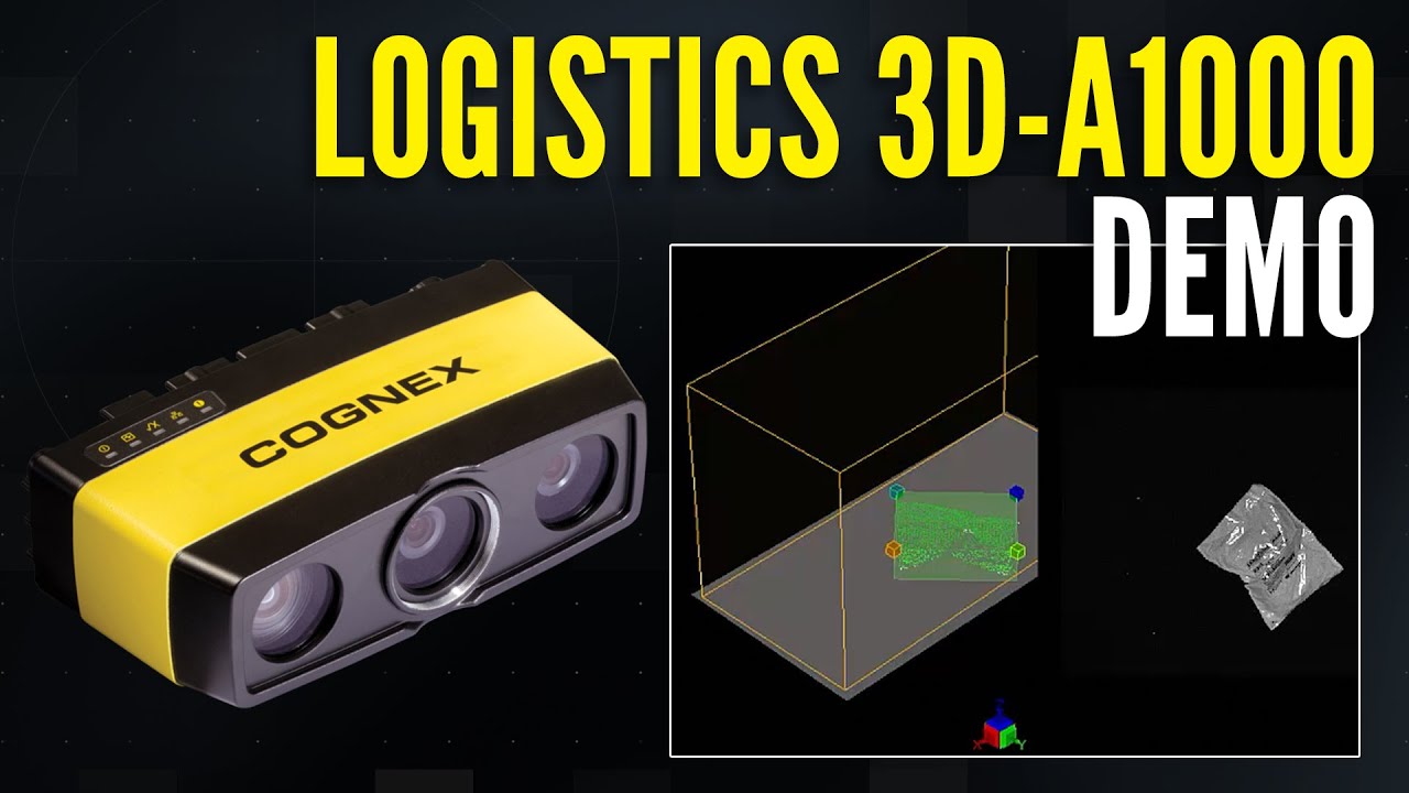 Cognex 3D-A1000 物流體積量測 DWS 應用案例