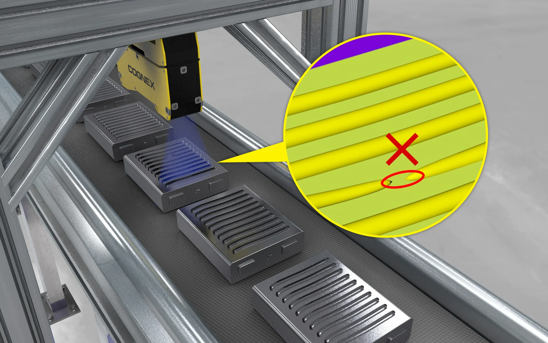 膠路 3D 連續輪廓檢測